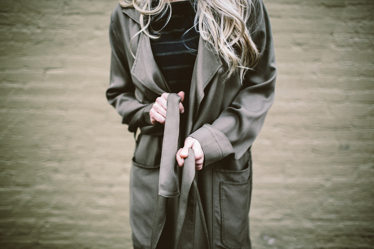 Tencel Trench Coat